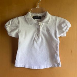 NWOT Girls Burberry Polo Shirt 12M